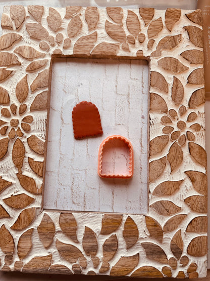 Scallop Arch Plain Clay Cutter