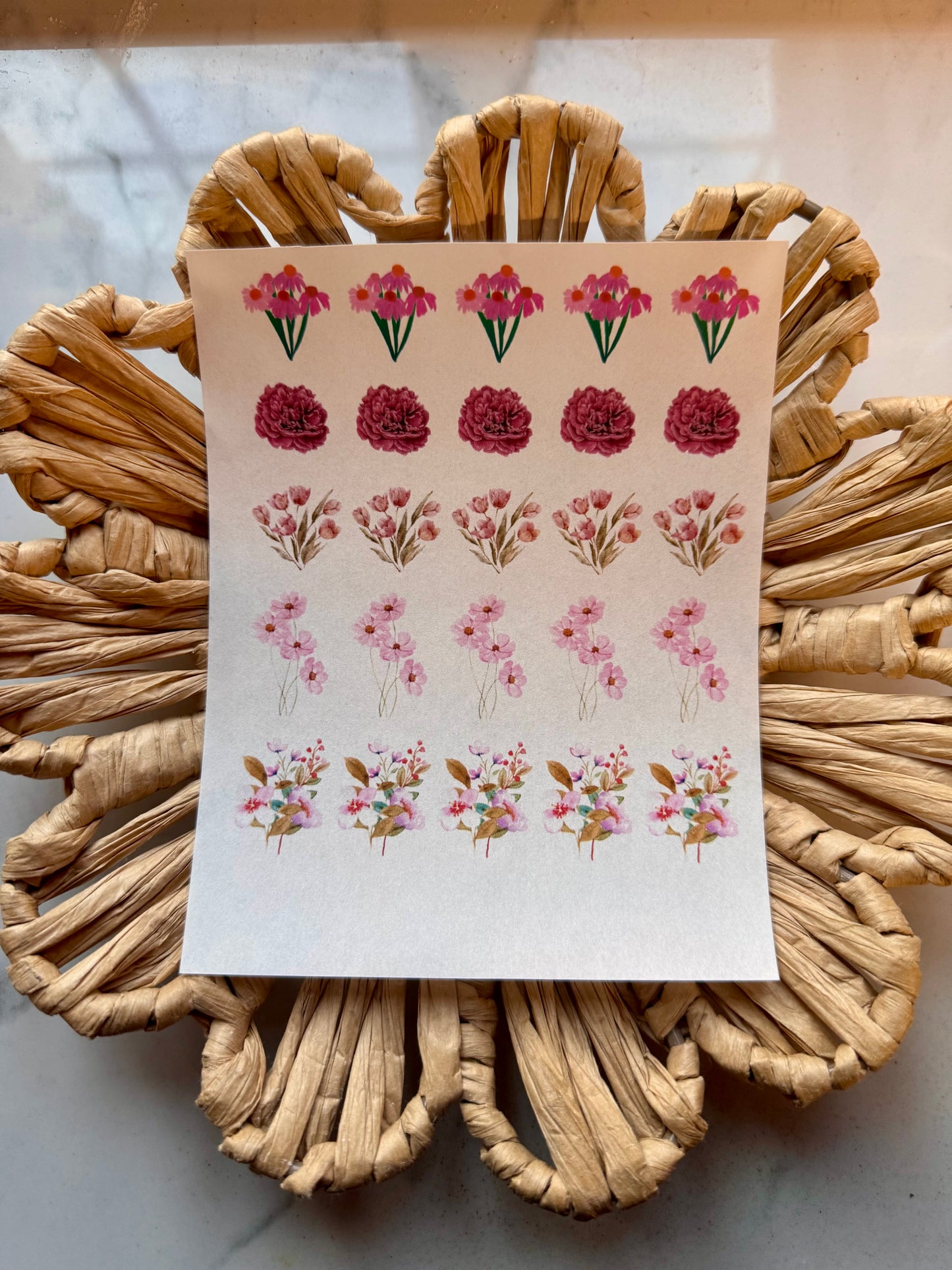 Charm Transfer Sheet 57