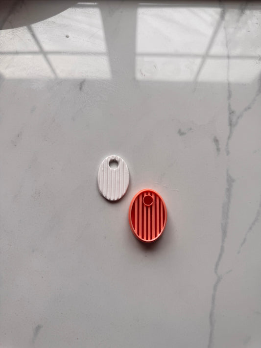 Lined Oval Hoop Clay Cutter