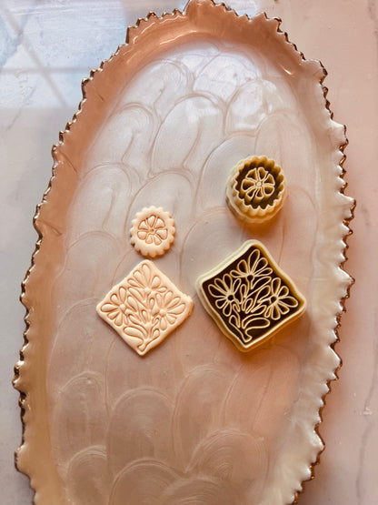 Whimsy Floral Clay Cutter Set