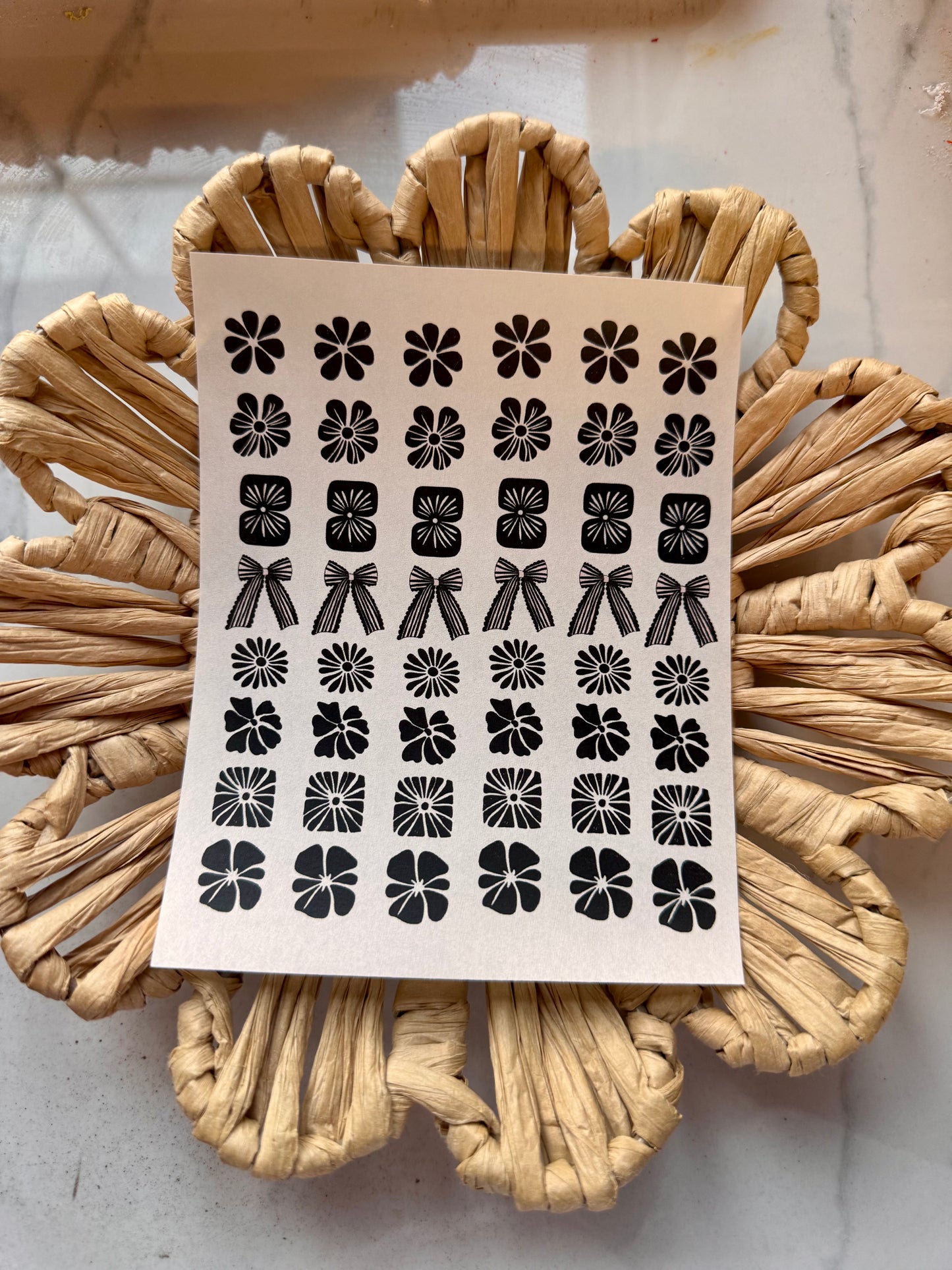 Charm Transfer Sheet 70