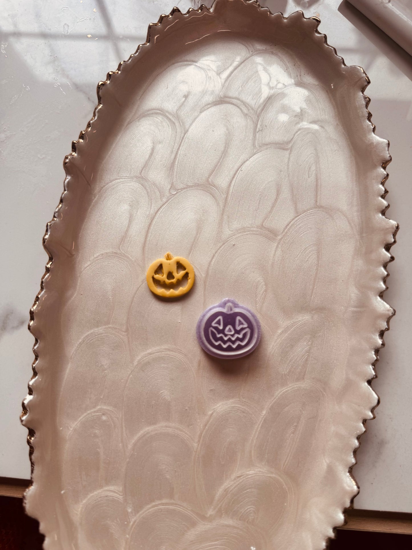 Jack-O-Lantern Cutout Clay Cutter