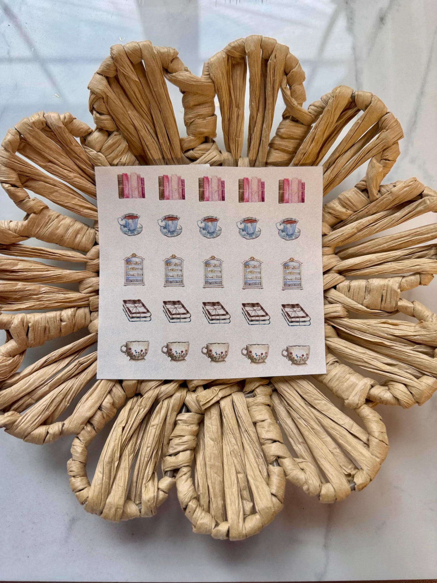 Charm Clay Transfer Sheet 1