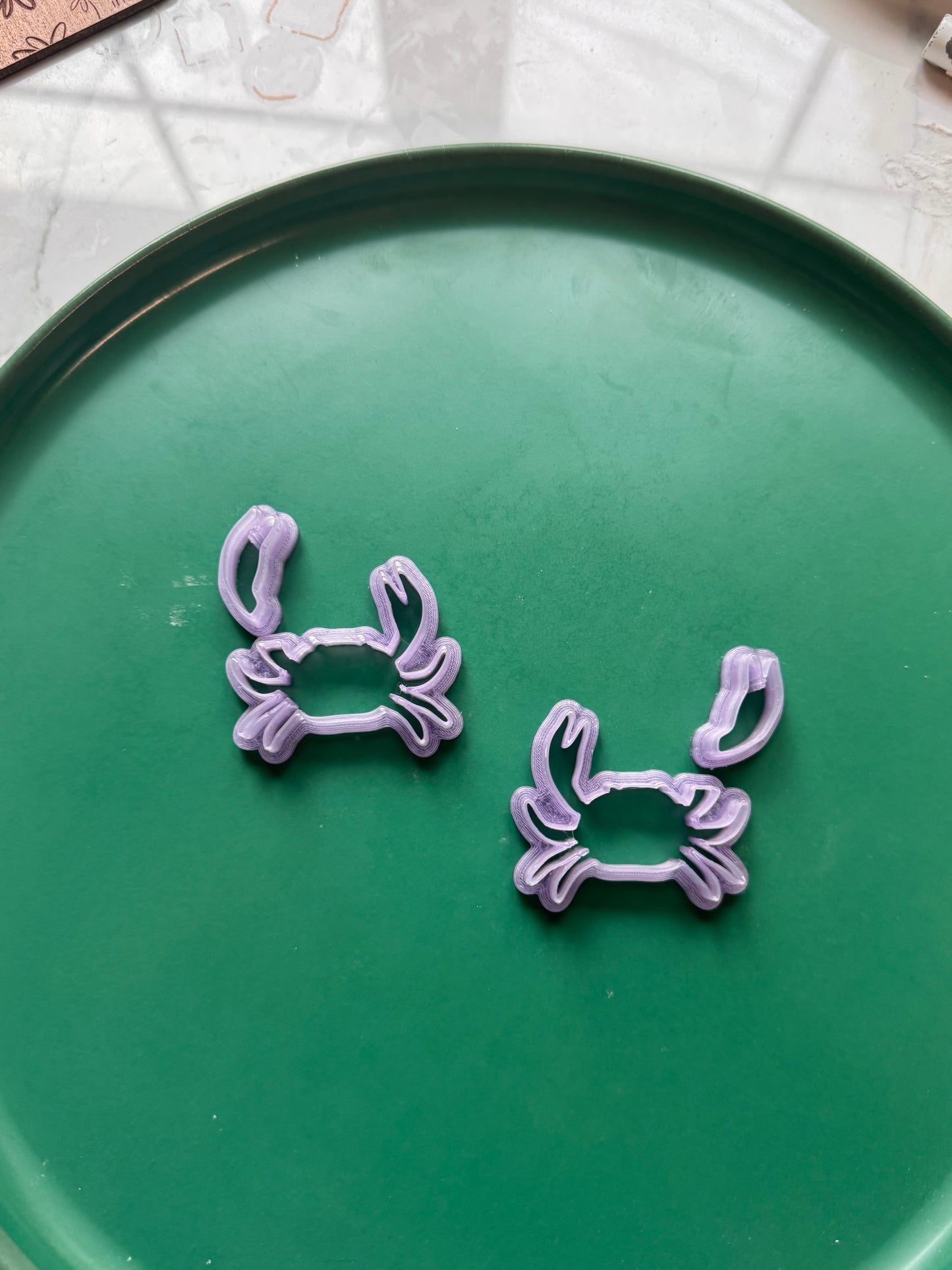 Crab Mirrored Clay Cutter Set