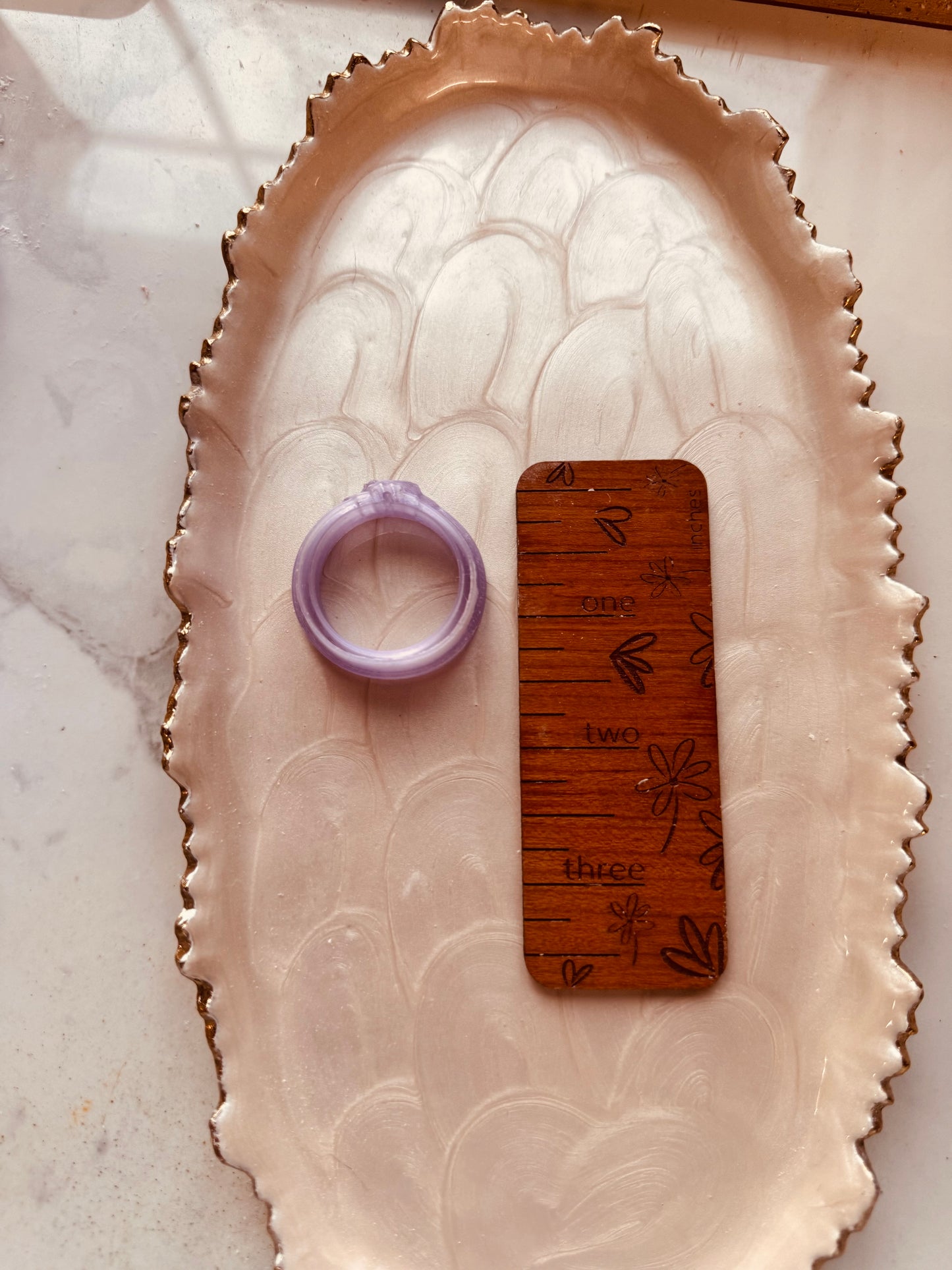 Embroidery Hoop Clay Cutter