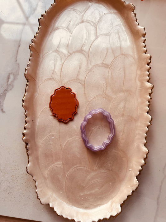 Borderd Frame Shape Clay Cutter