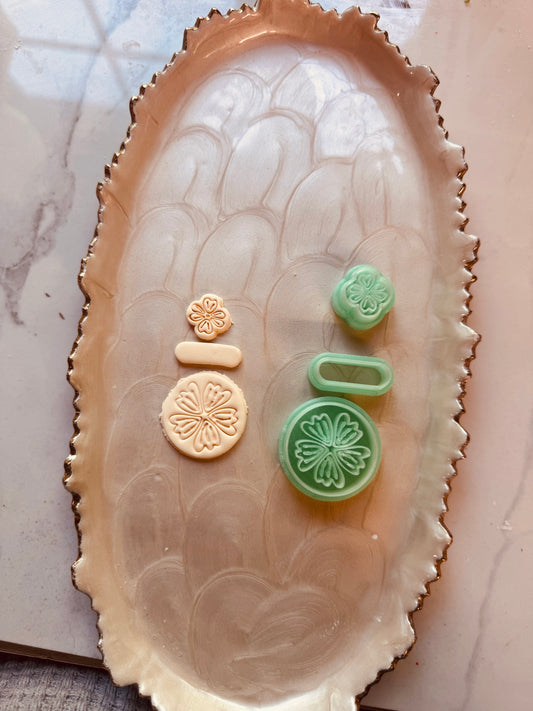 Floral Whimsy Clay Cutter Set