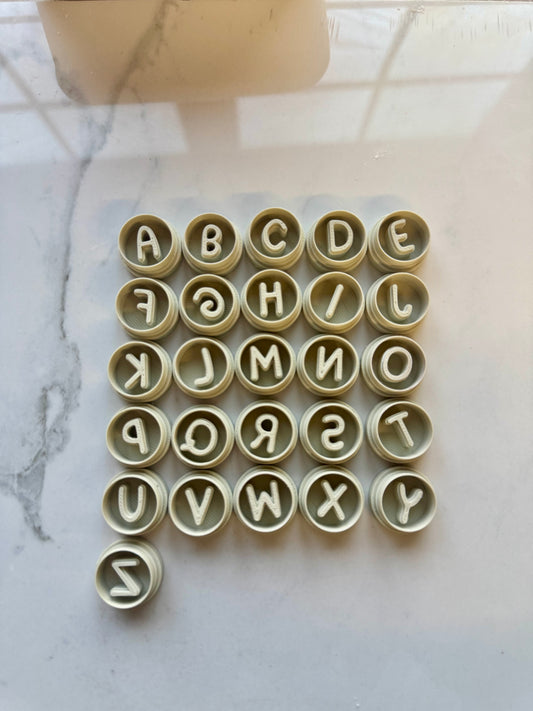 Friendship Bracelet Alphabet Cutters