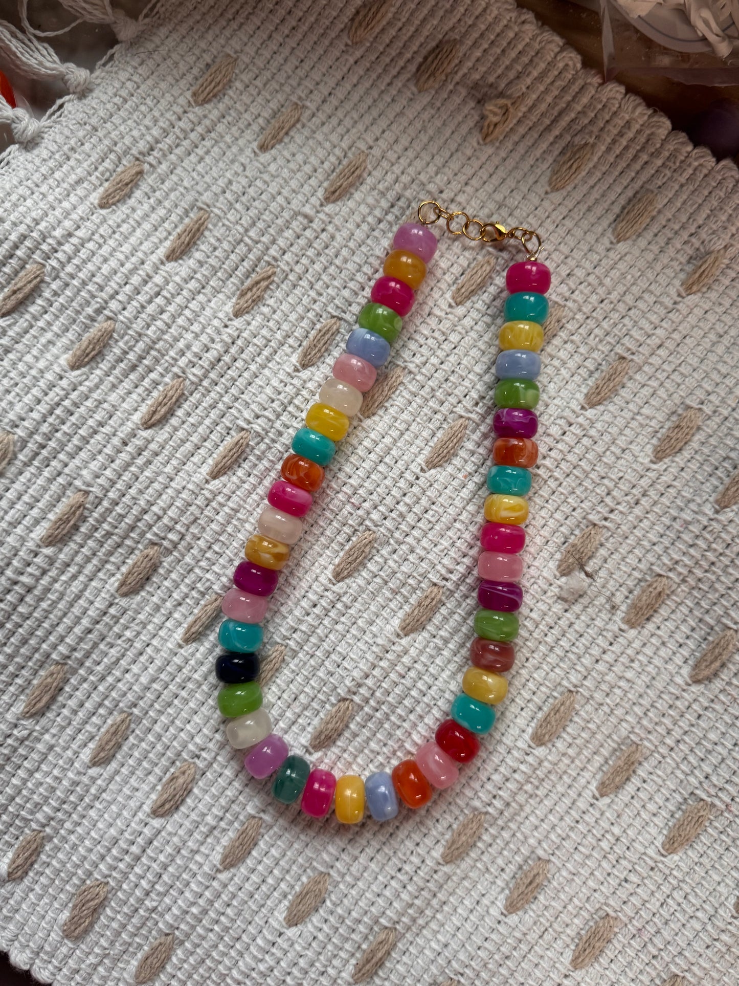 Chunky Beaded Necklace 3