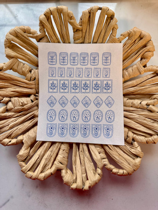 Charm Clay Transfer Sheet 42