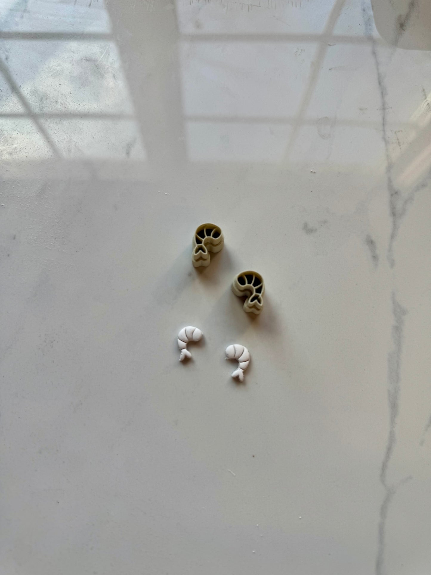 Shrimp Stud Clay Cutter Mirrored Set