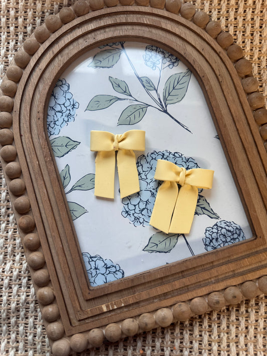 Sunshine Yellow Bows