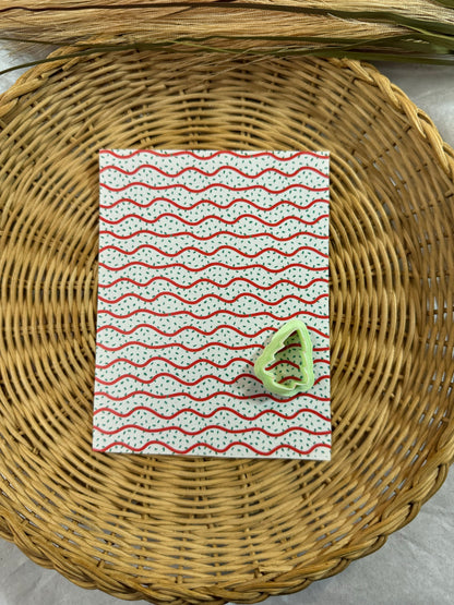 Clay Transfer Christmas 3 | christmas tree cakes