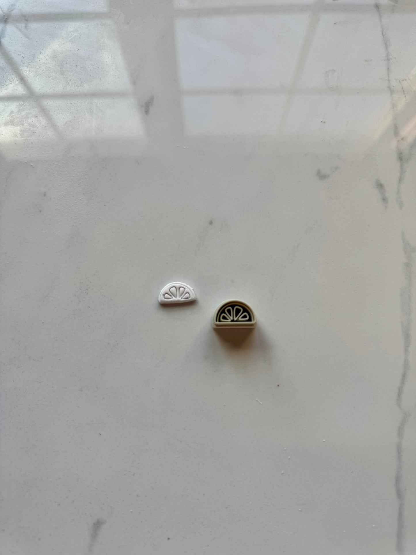 Boho Lemon Stud Clay Cutter