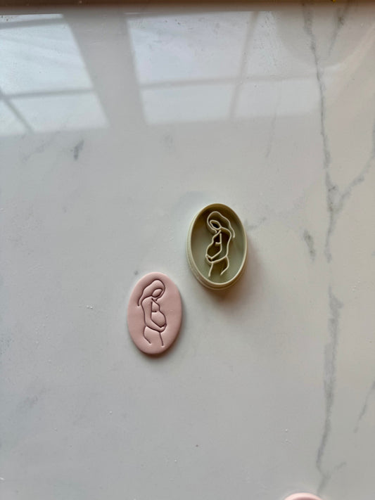 Pregnant Mama Clay Cutter