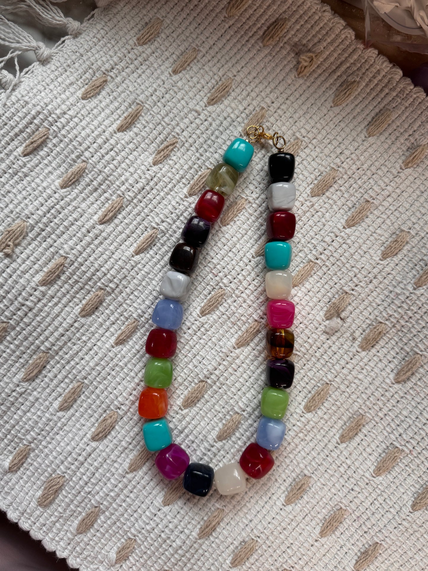 Chunky Beaded Necklace 2