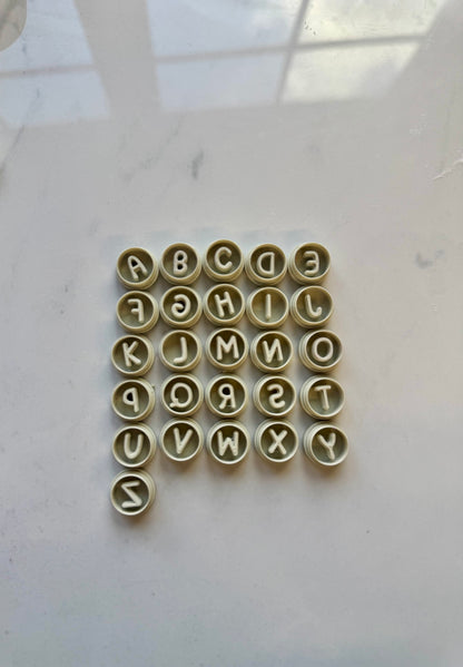 Friendship Bracelet Alphabet Cutters