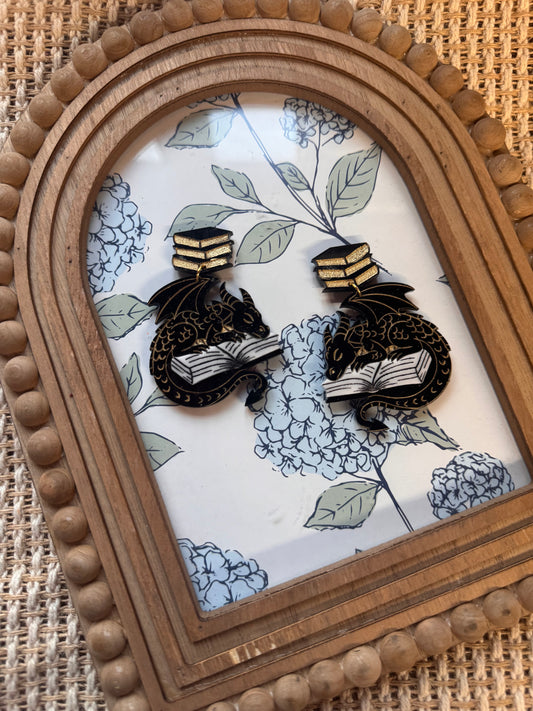 Black Dragons with Books