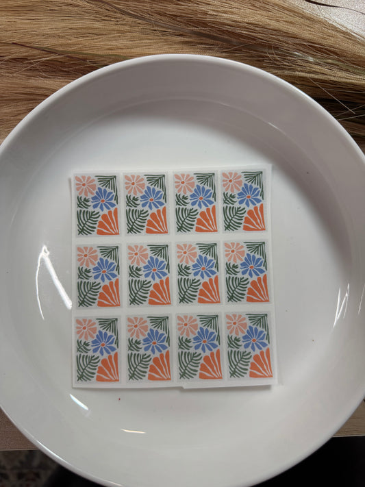 Clay Transfer Matisse Tiles 2