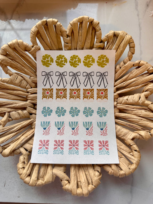 Charm Transfer Sheet 66