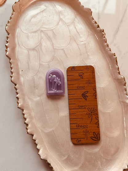 Arch Palm Tree Clay Cutter