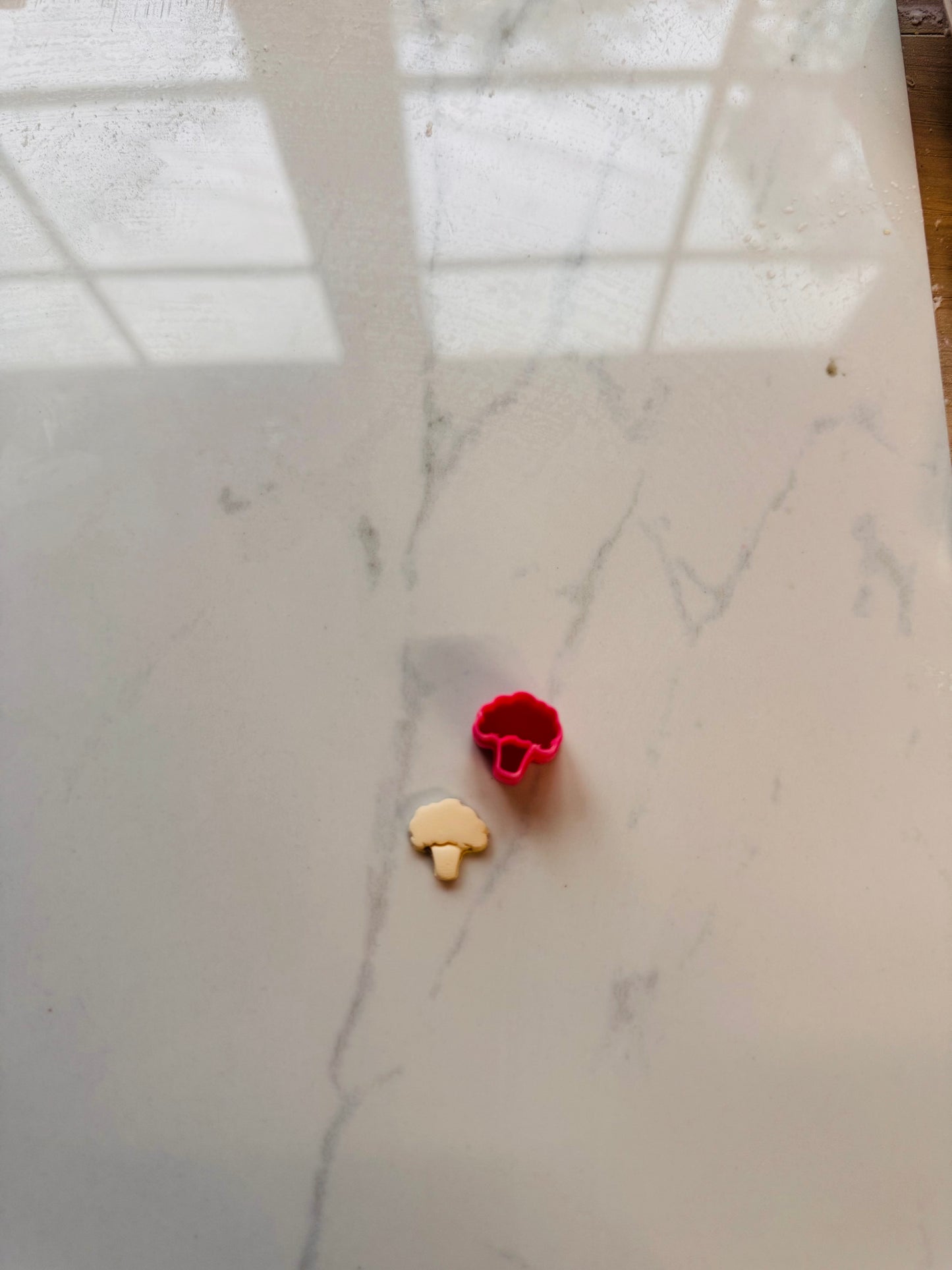 Broccoli Stud Clay Cutter