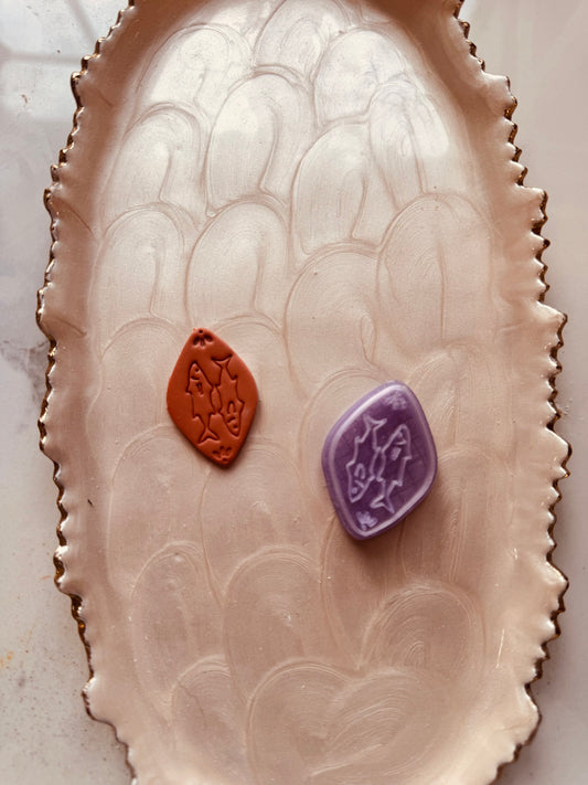 Floral Fish Clay Cutter