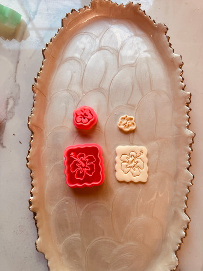 Hisbiscus Clay Cutter Set