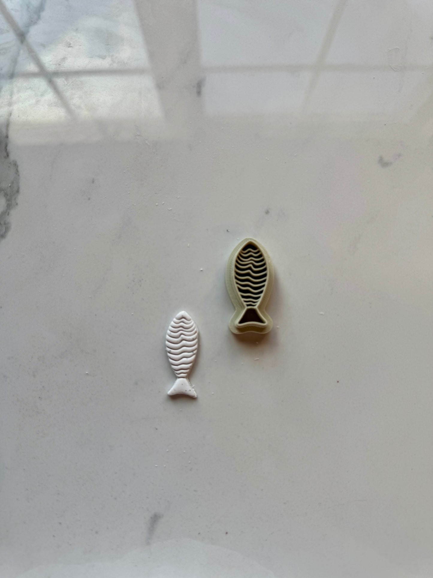 Wavy Fish Clay Cutter