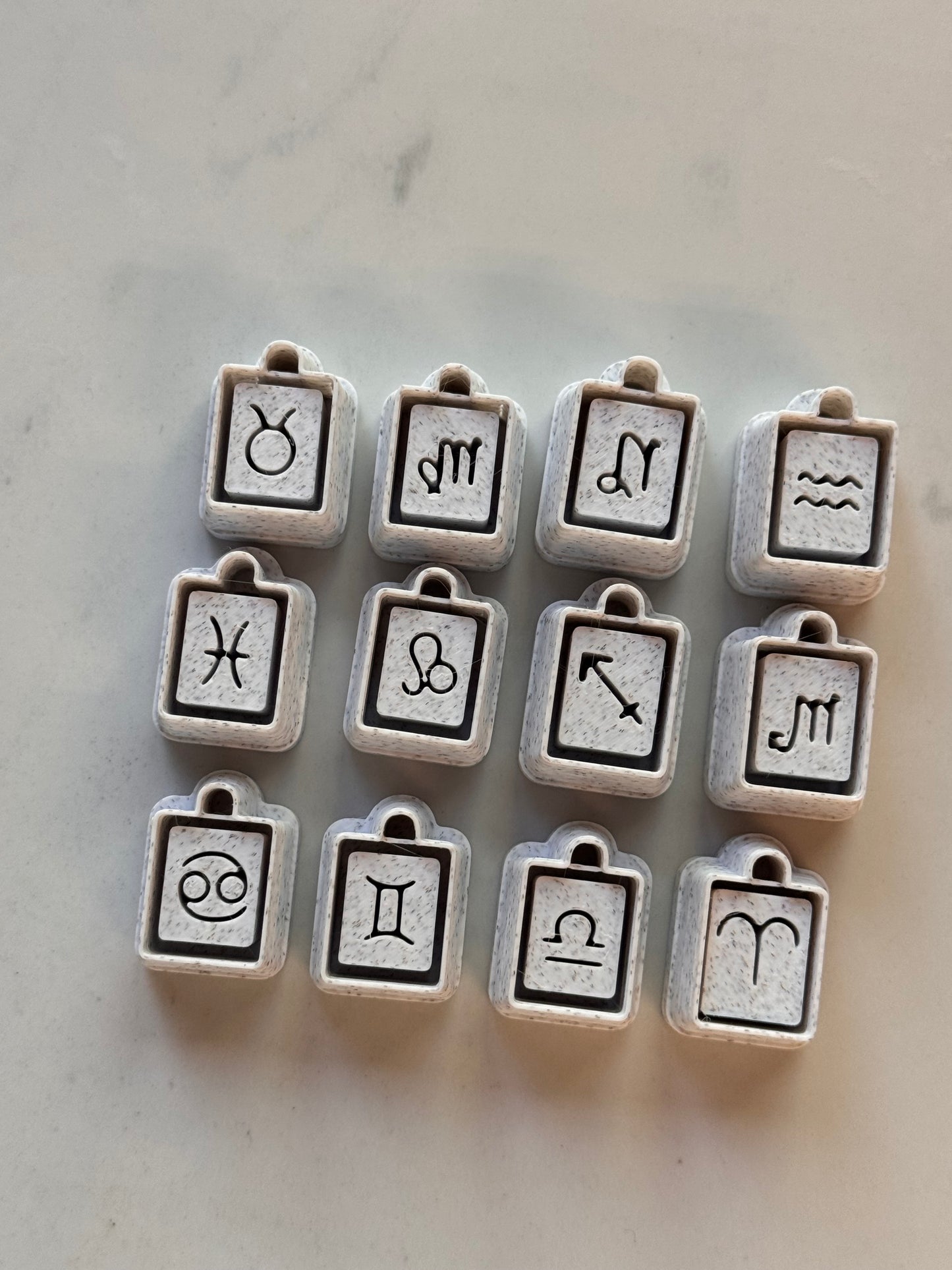 Zodiac Charm Polymer Clay Cutters
