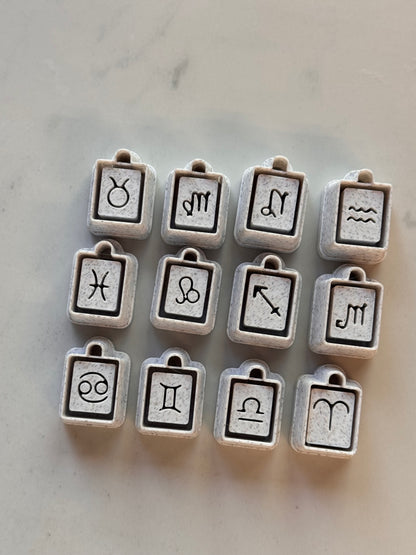 Zodiac Charm Polymer Clay Cutters