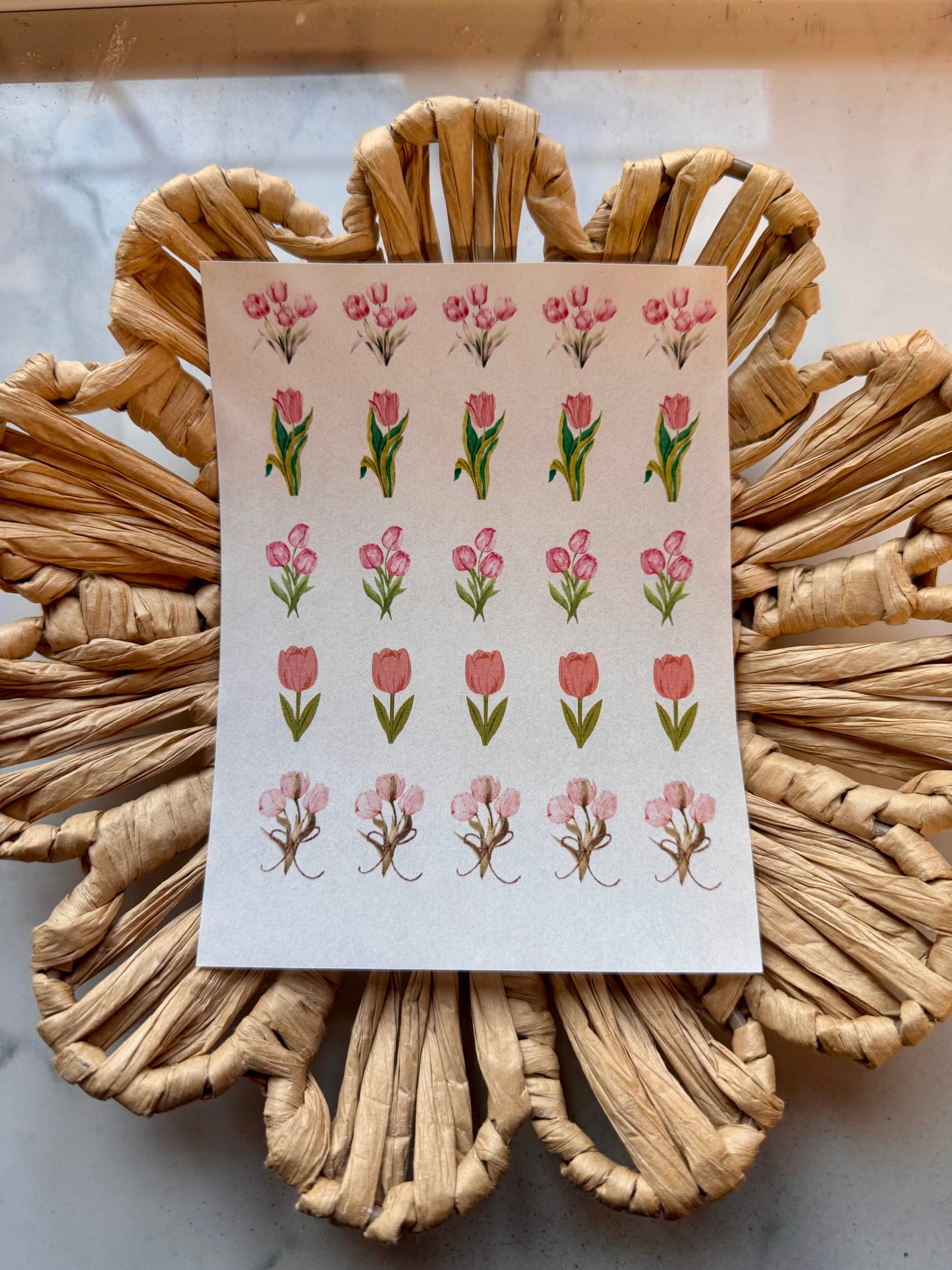 Charm Transfer Sheet 58