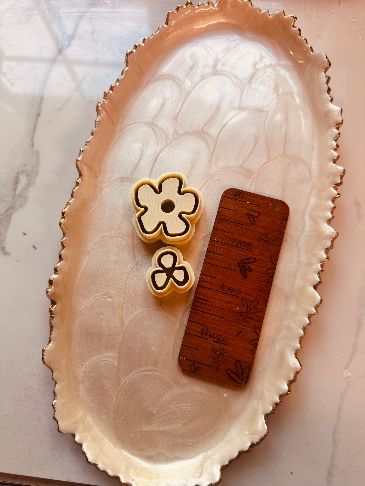 Funky Flower Builder Clay Cutter Set