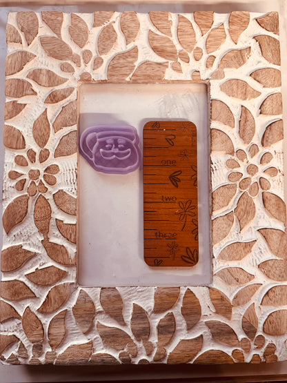 Santa Mugs Mirrored Cutter Set