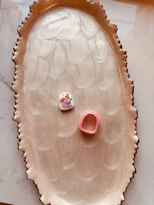 Round Edge Arch Charm Clay Cutter