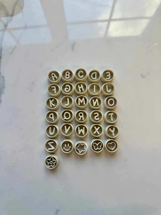 Friendship Bracelet Alphabet Cutters