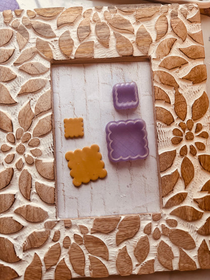 Scalloped Square Cutter Set