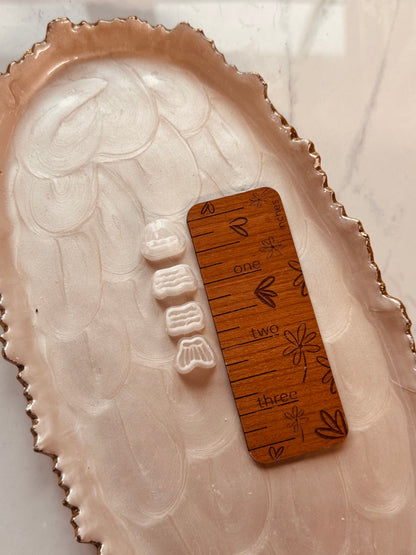 Wavy Fish Builder Clay Cutter Set