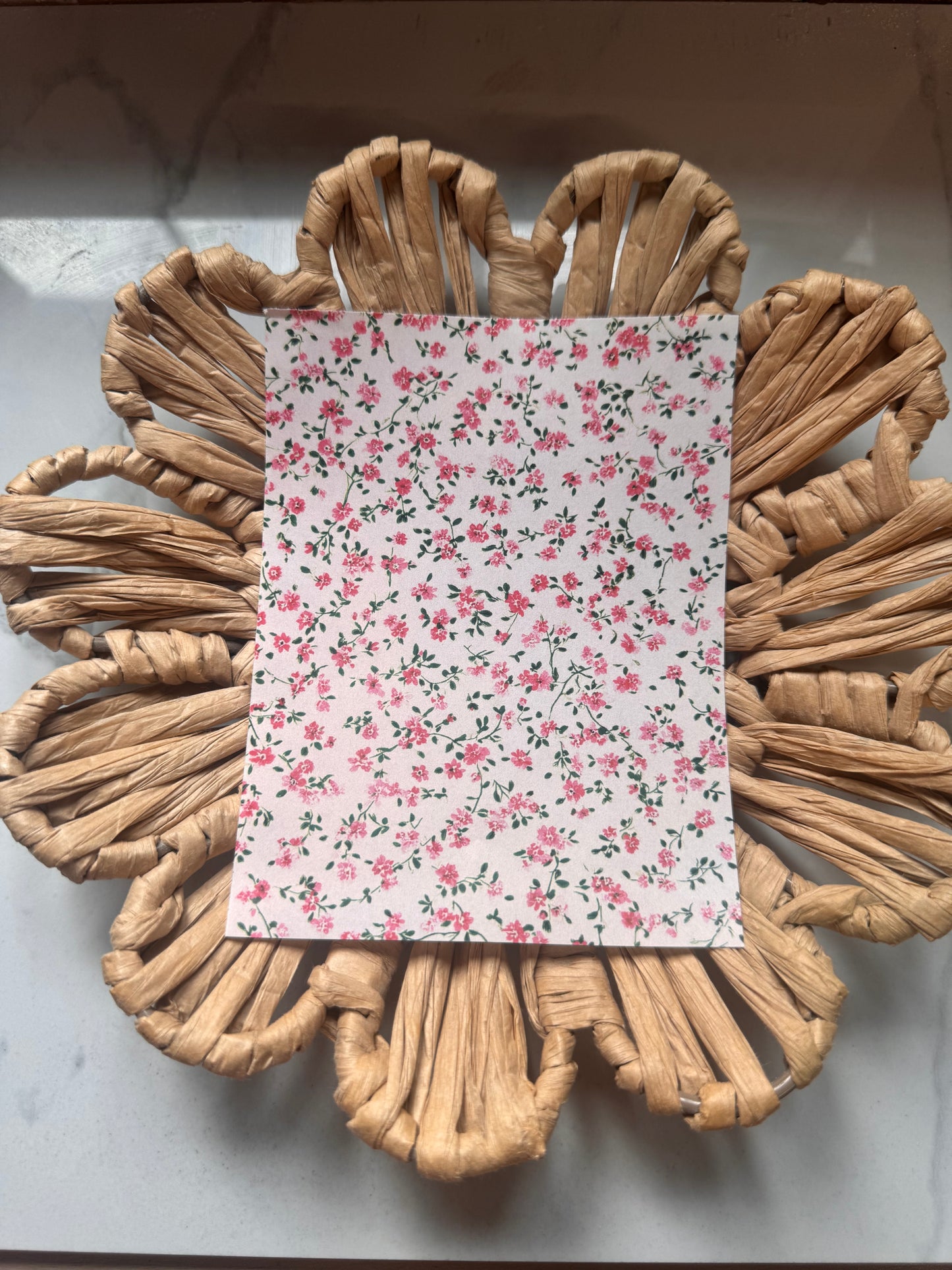 Clay Transfer 6 Summer Blooms