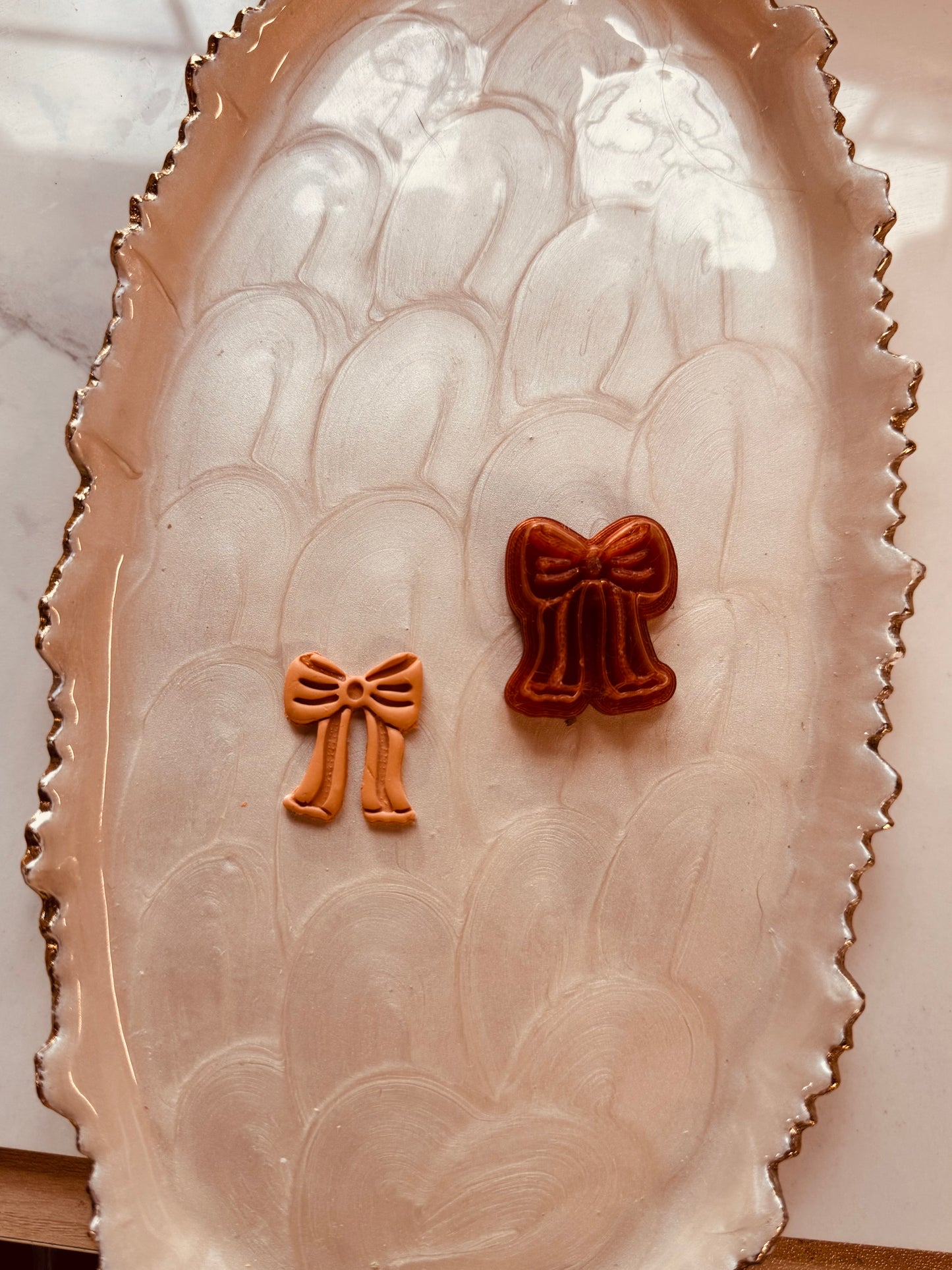 Christmas Bow Clay Cutter