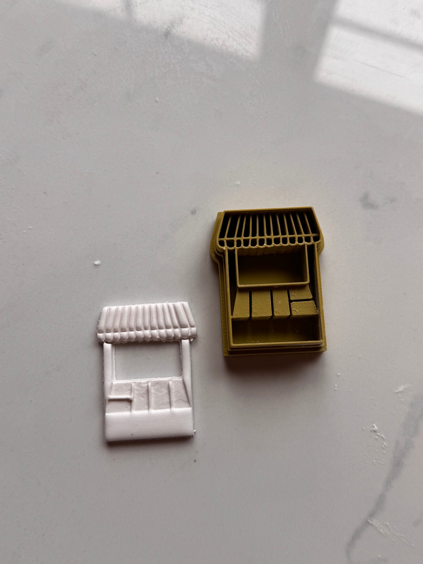 Farmers Market Stand Clay Cutter