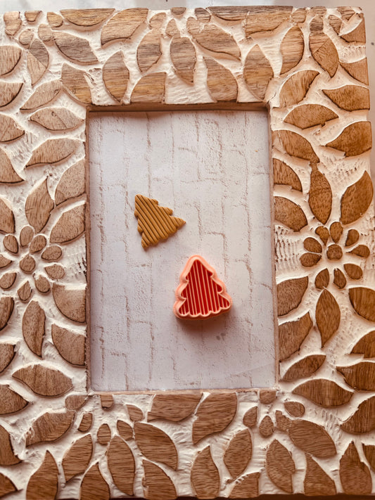 Ribbed Tree Clay Cutter