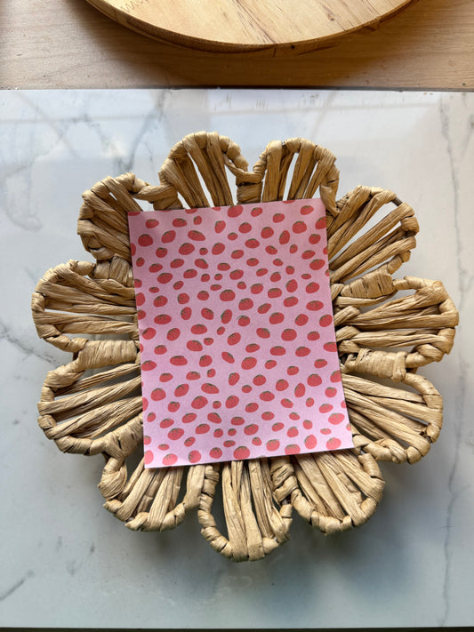 Clay Transfer Paper 86 | Handdrawn Tomatoes