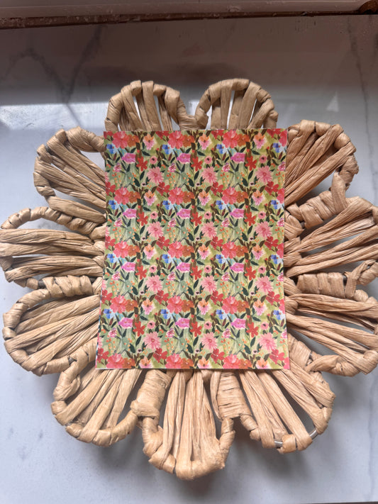 Clay Transfer 17 Summer Blooms