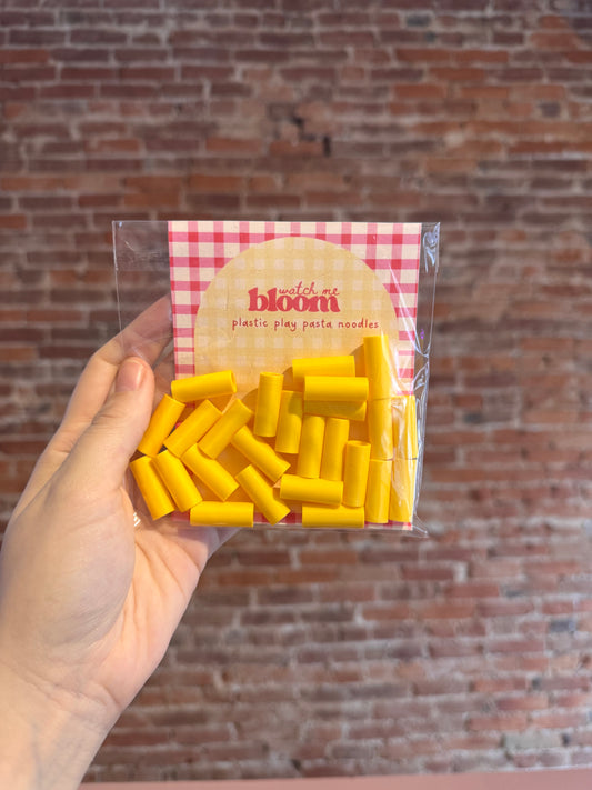 Plastic Play Pasta Noodles