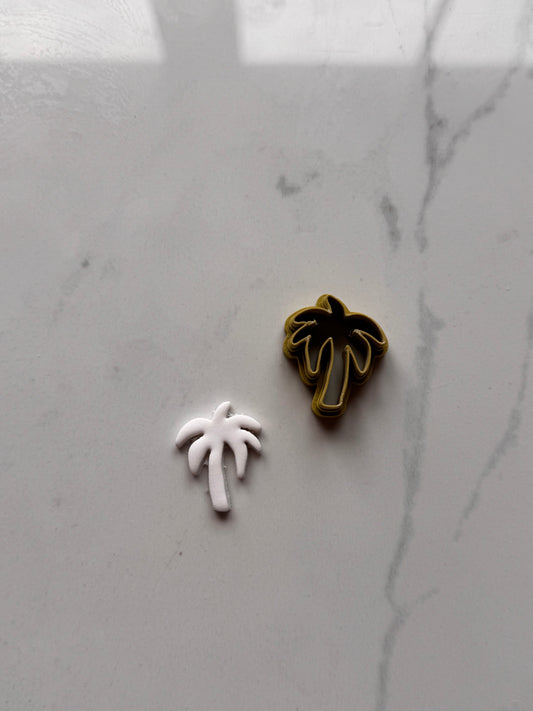 Simple Palm Tree Clay Cutter