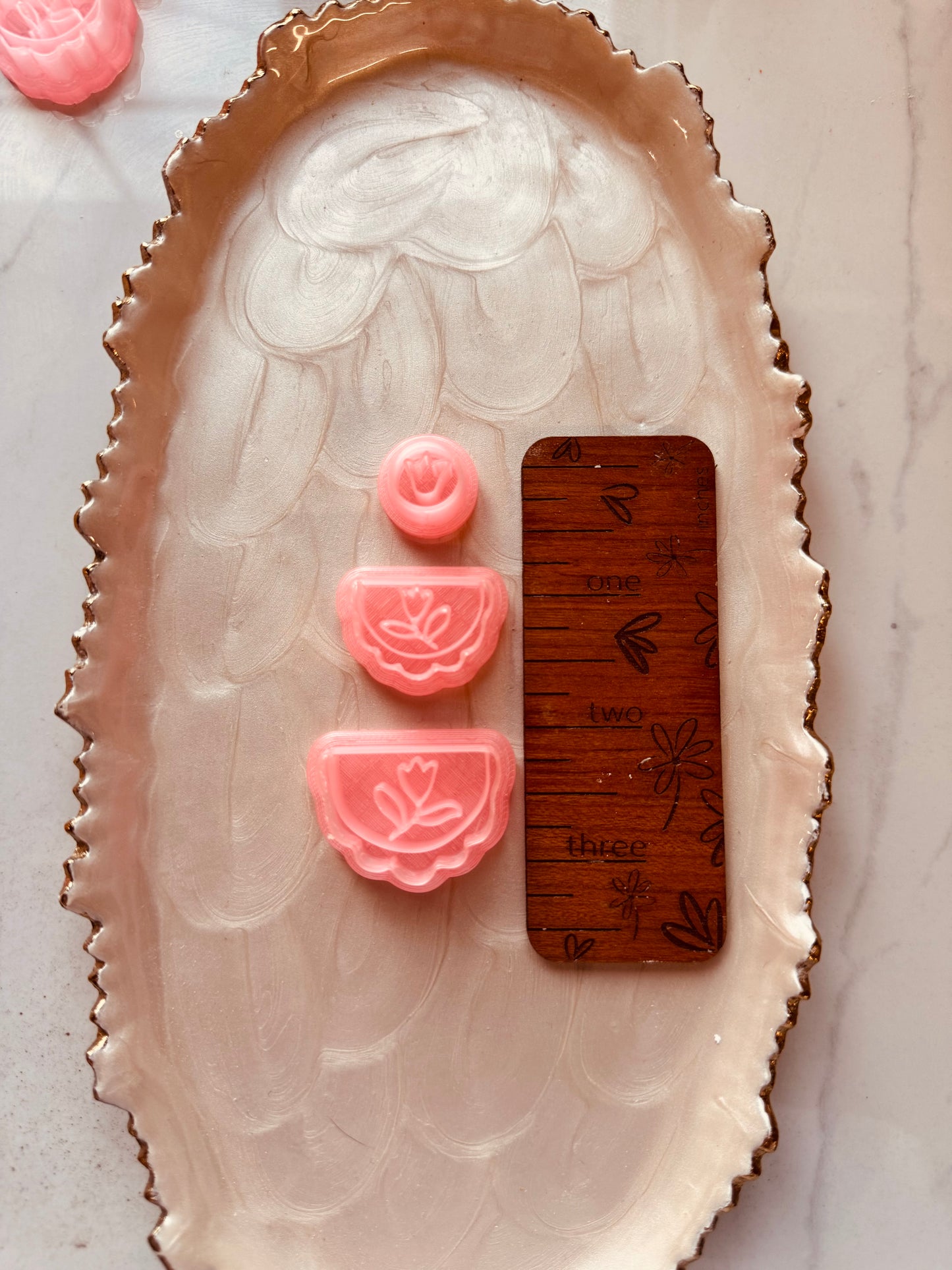 Frilly Floral Clay Cutter Set