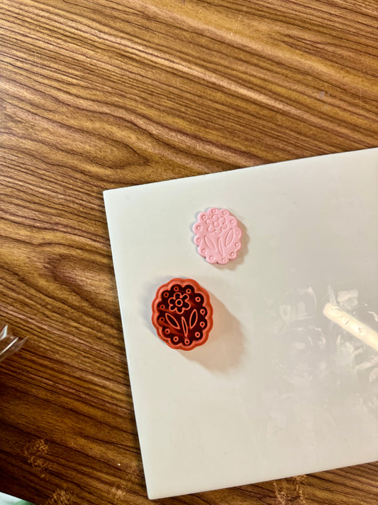 Folk Flower Clay Cutter