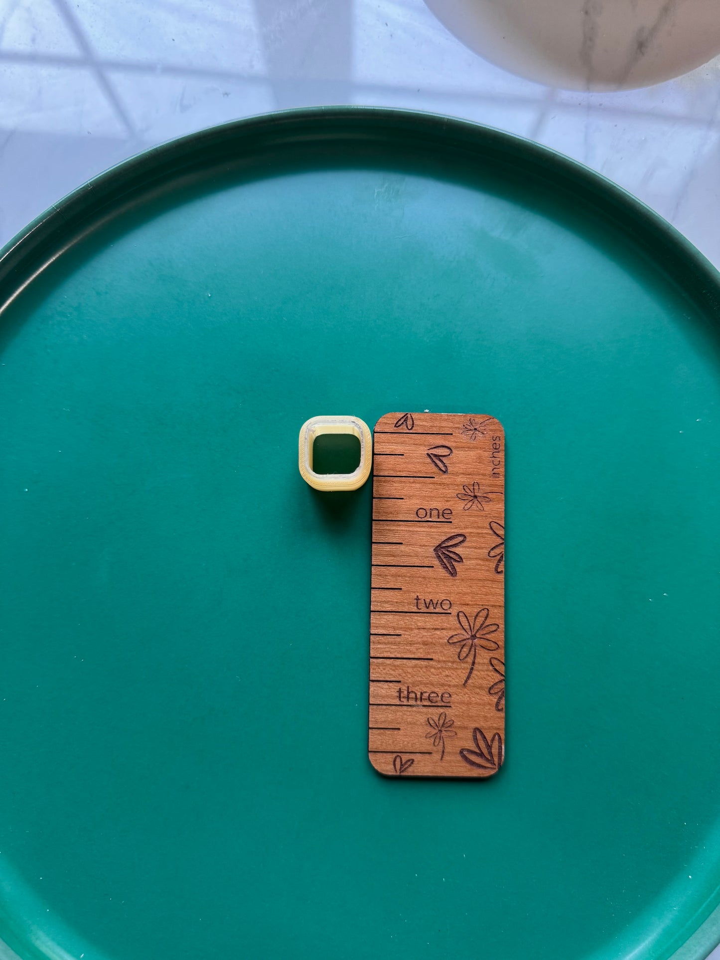 Round Square Bead Clay Cutter