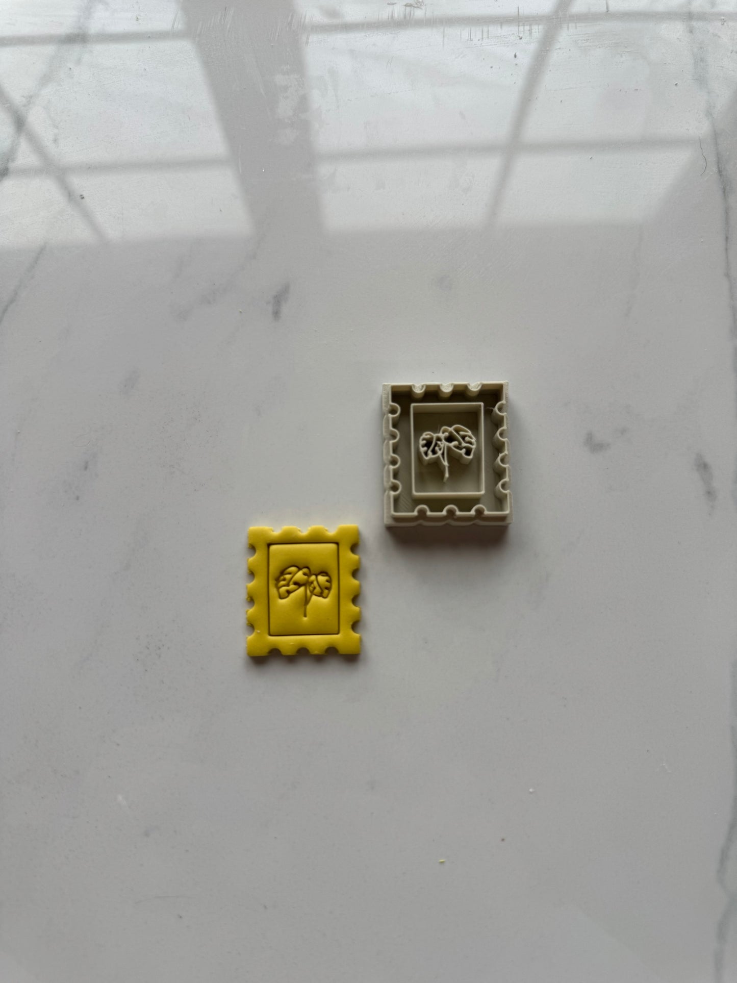 Plant Postage Stamp Clay Cutter